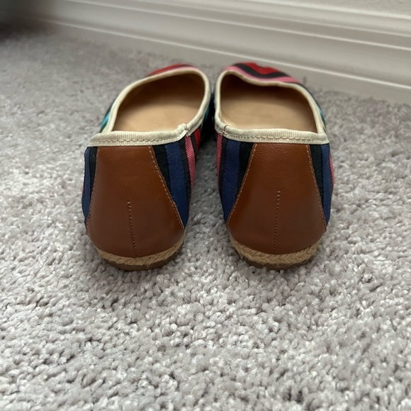 GUC Kate Spade Multicolor Striped Women's Flats 6 - Picture 8 of 10